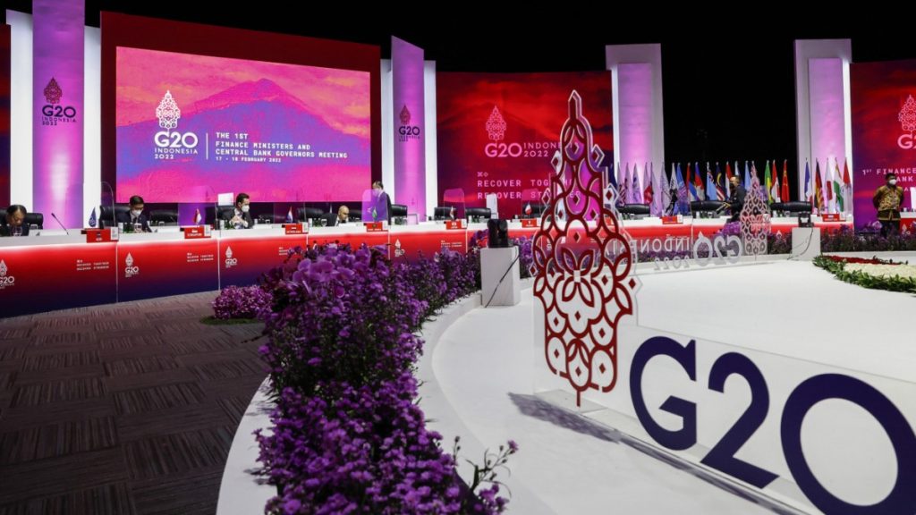 Para menteri keuangan G20 menghindar dari kata-kata yang jelas tentang Rusia