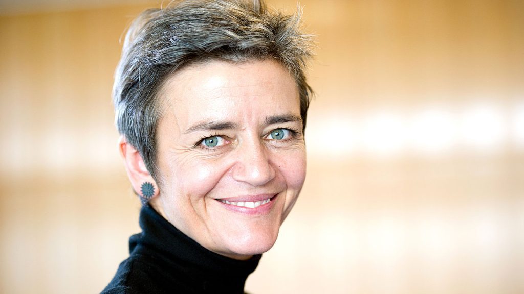 Luther Rose kepada Komisaris Uni Eropa Margrethe Vestager: idea.de